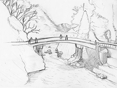 landscape sketch